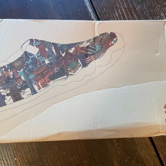 NWT NEW UIN Denia 1 Sesame Size 7 Womens Lace Up Retro Beige Hippie Comfy $215 - Picture 11 of 12